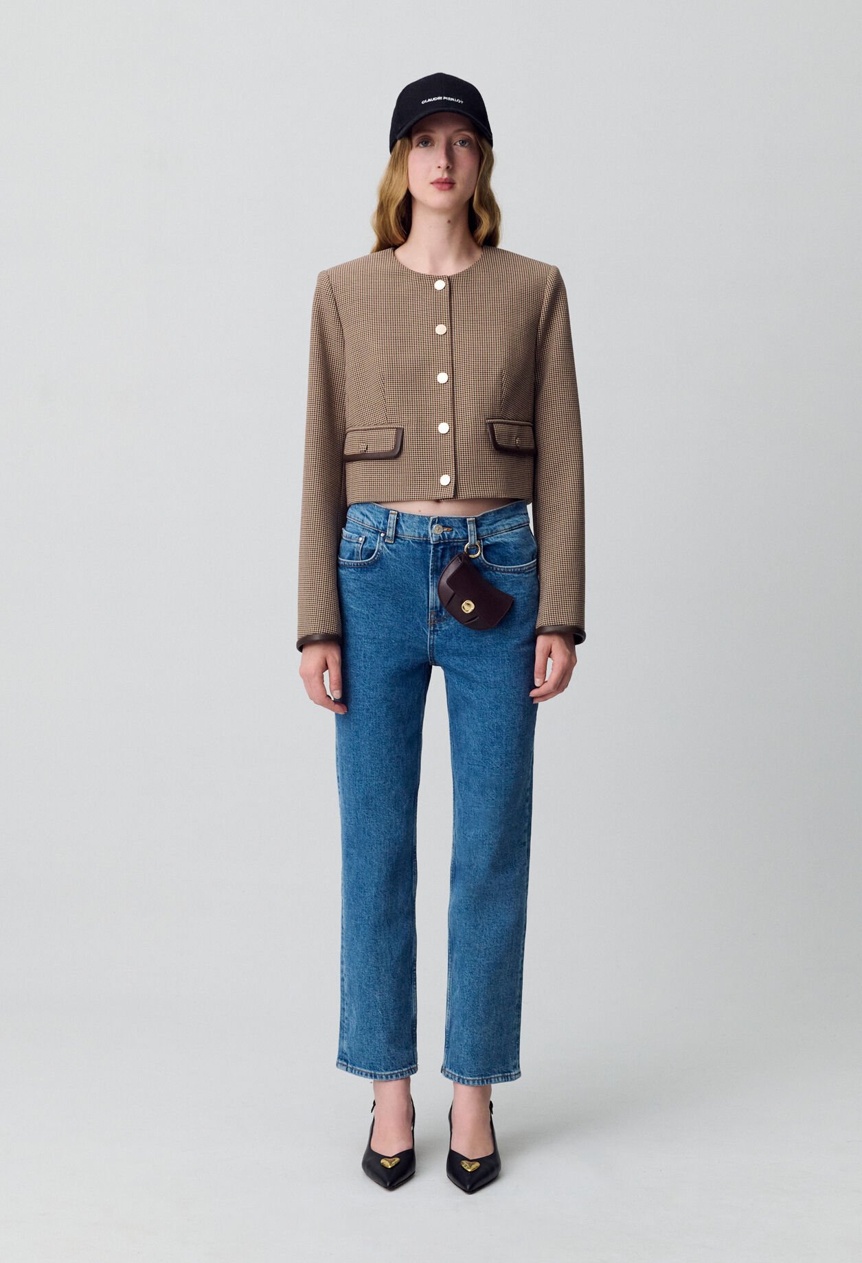 Toto Slim 7/8 jeans faded blue