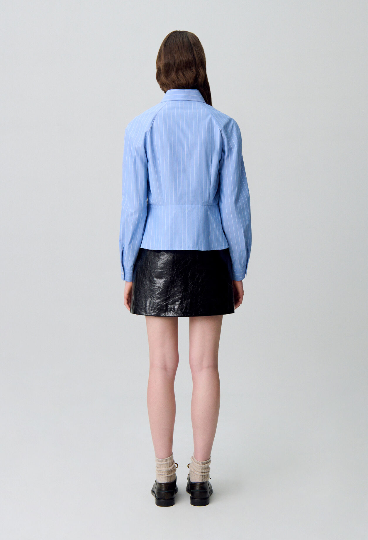 Cotton poplin shirt