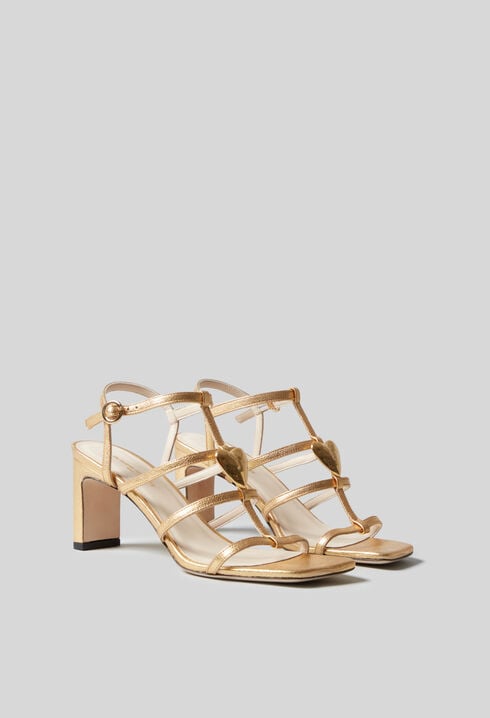 Leather Heeled Sandals