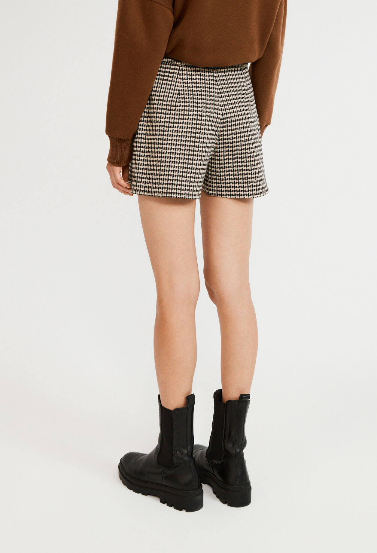 Printed mini culottes