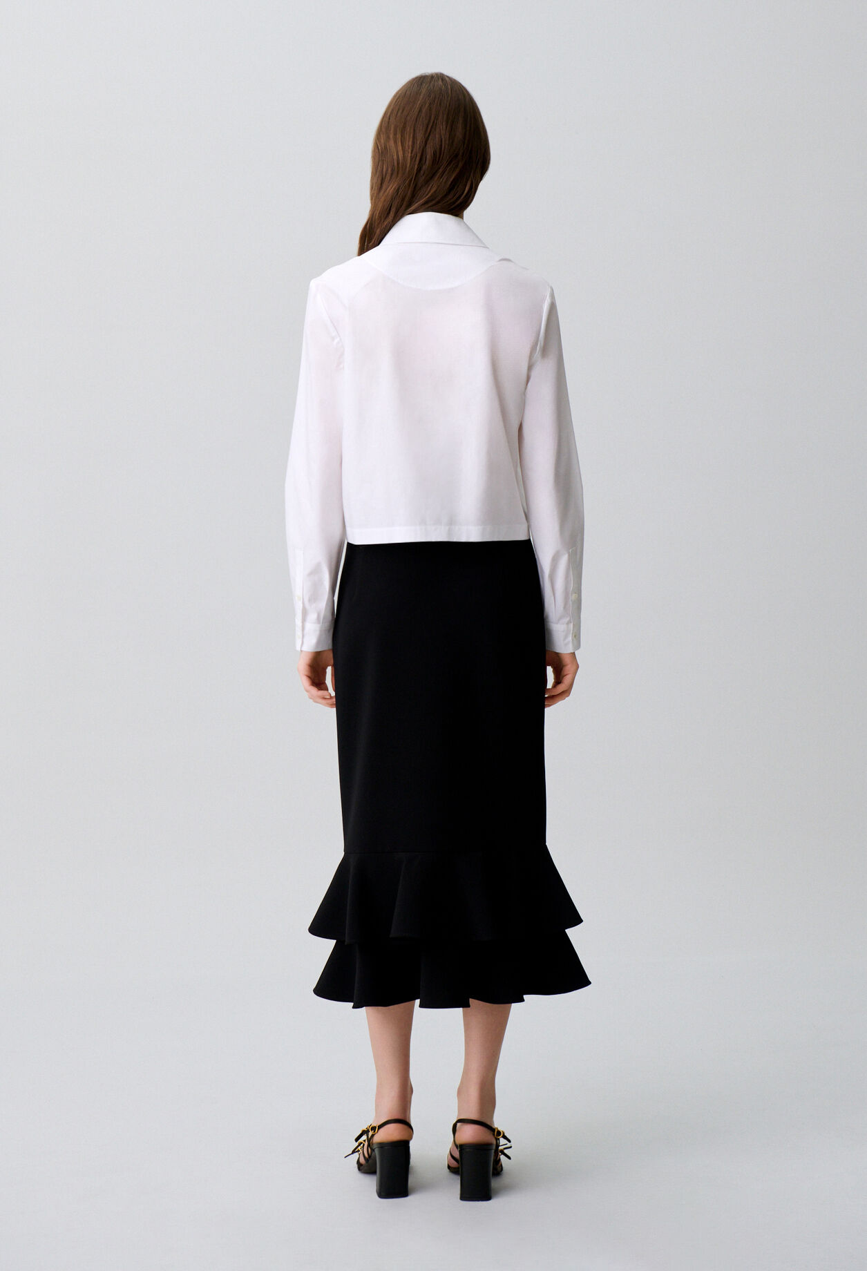 Cotton poplin shirt