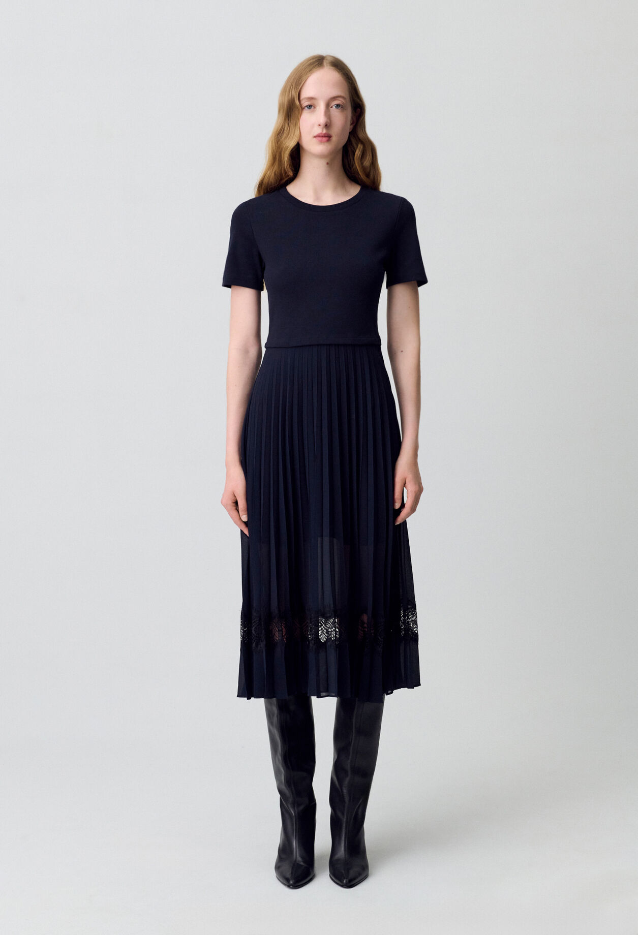 Two-material dresses for women | Claudie Pierlot