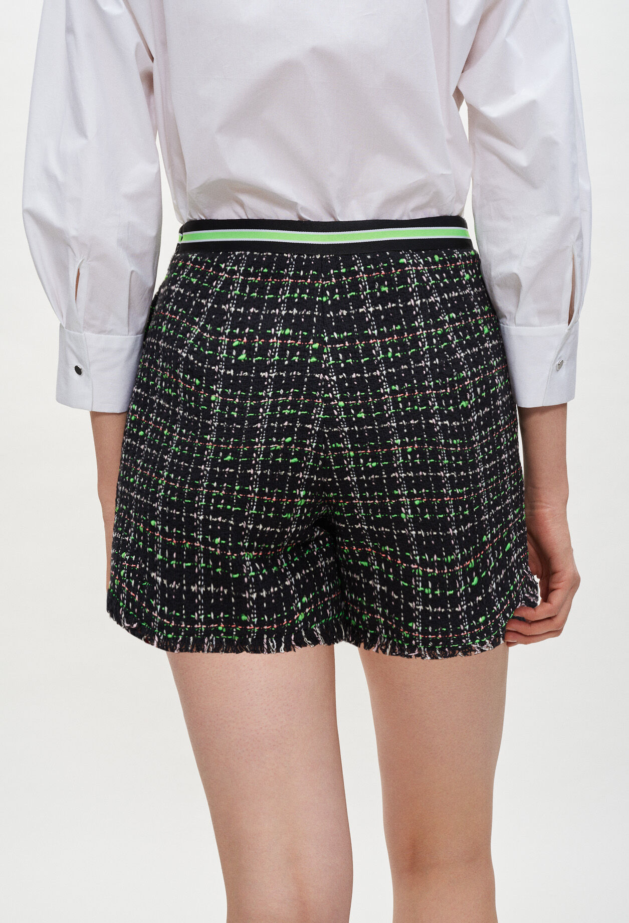 Tweed shorts