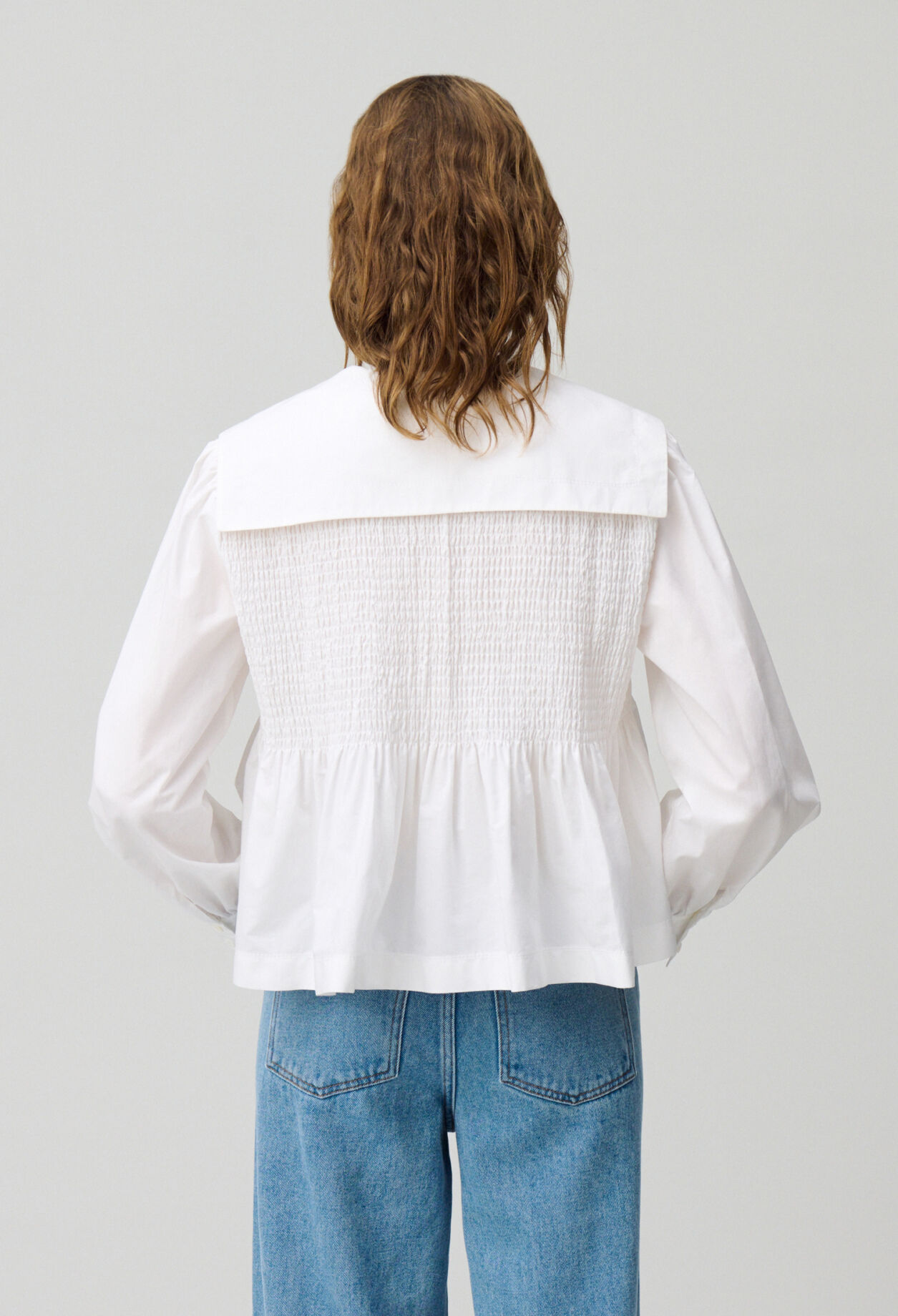 Ruffled blouse