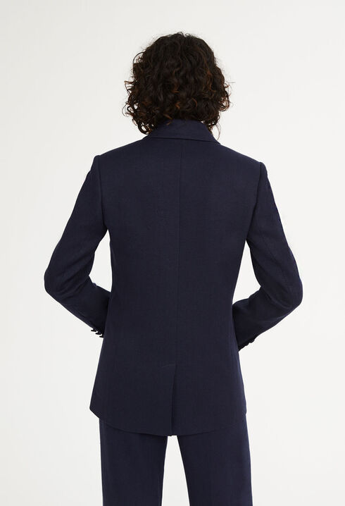 Straight-fit blazer