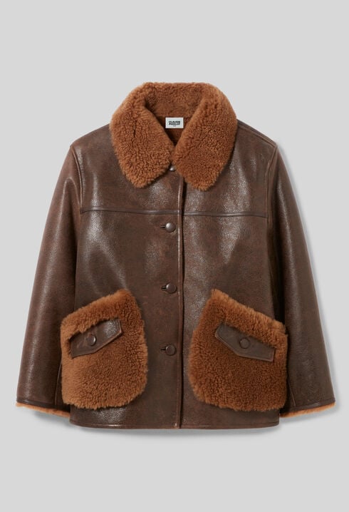 Shearling coat