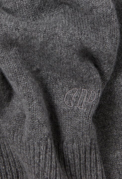 Cashmere jumper detachable collar