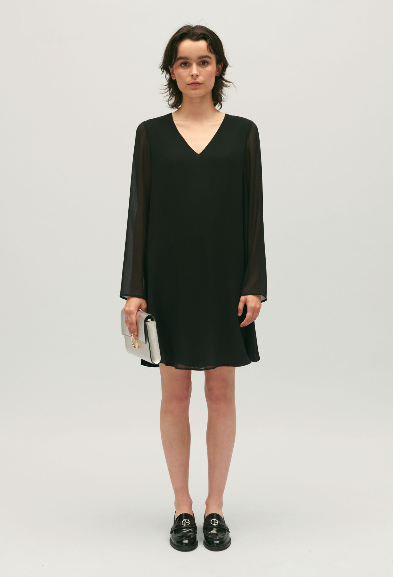 Rififi short black dress for women Claudie Pierlot