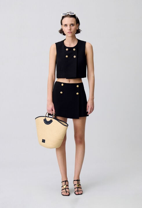 Sleeveless Top Blazer