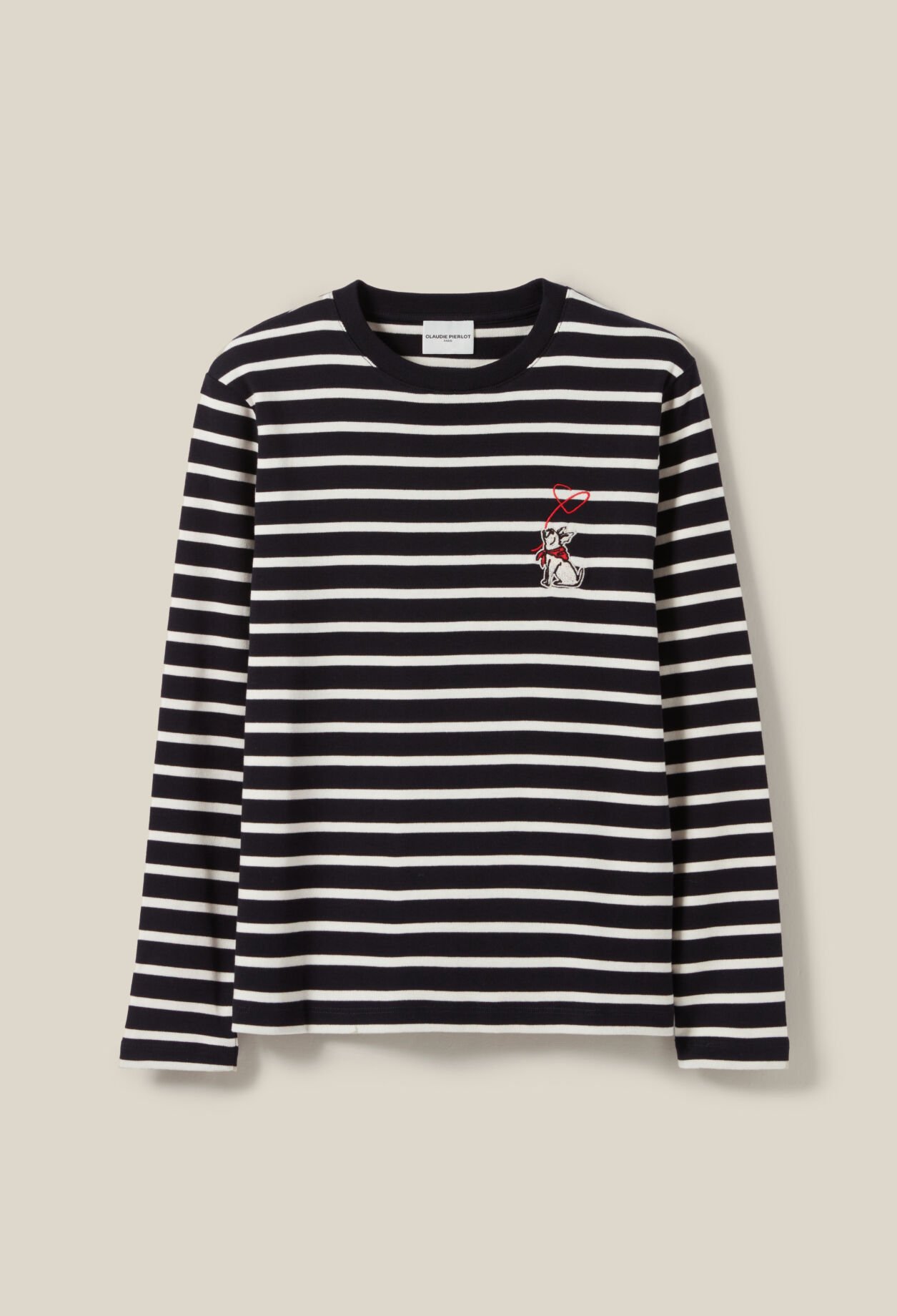 Sailor T-shirt Jean Toto embroidery