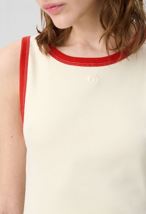 Contrast Tank Top