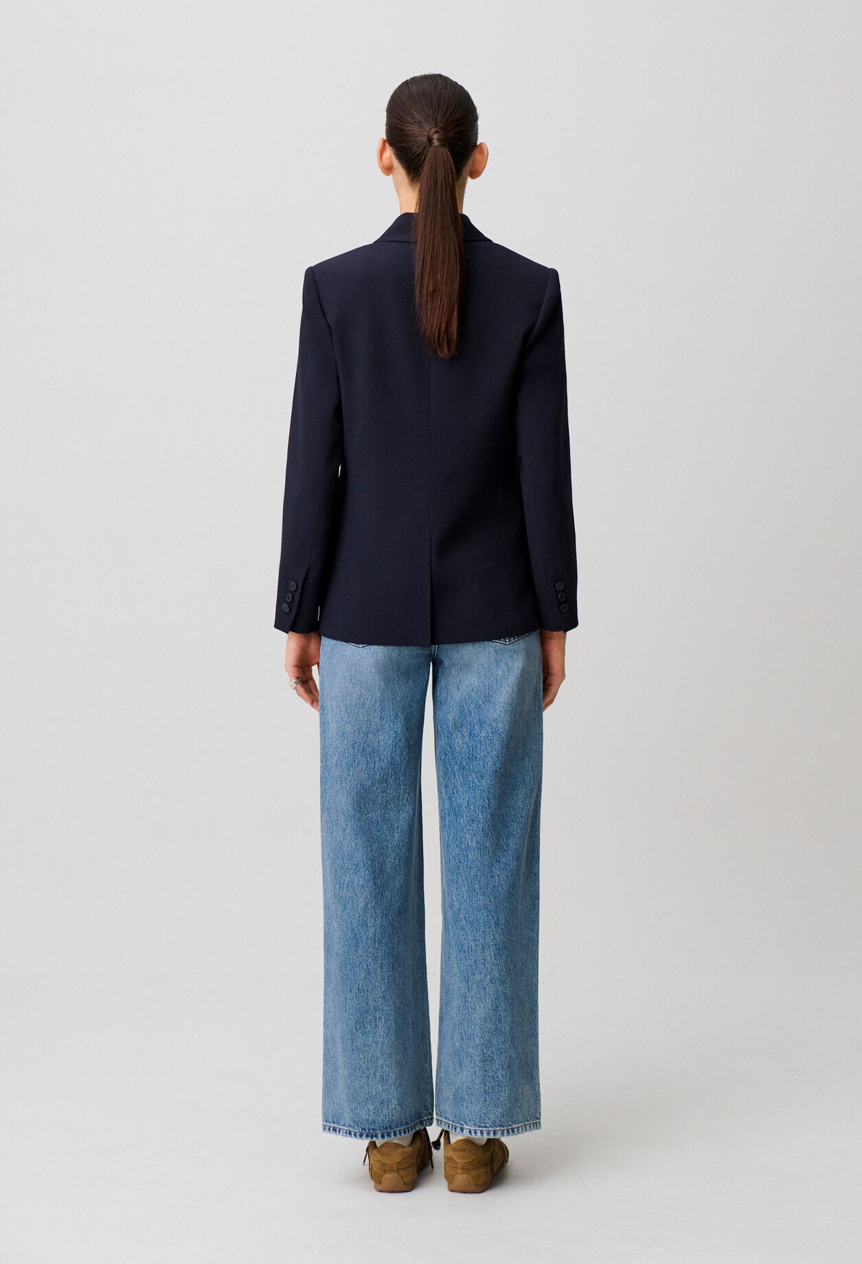 Double-breasted tailored jacket