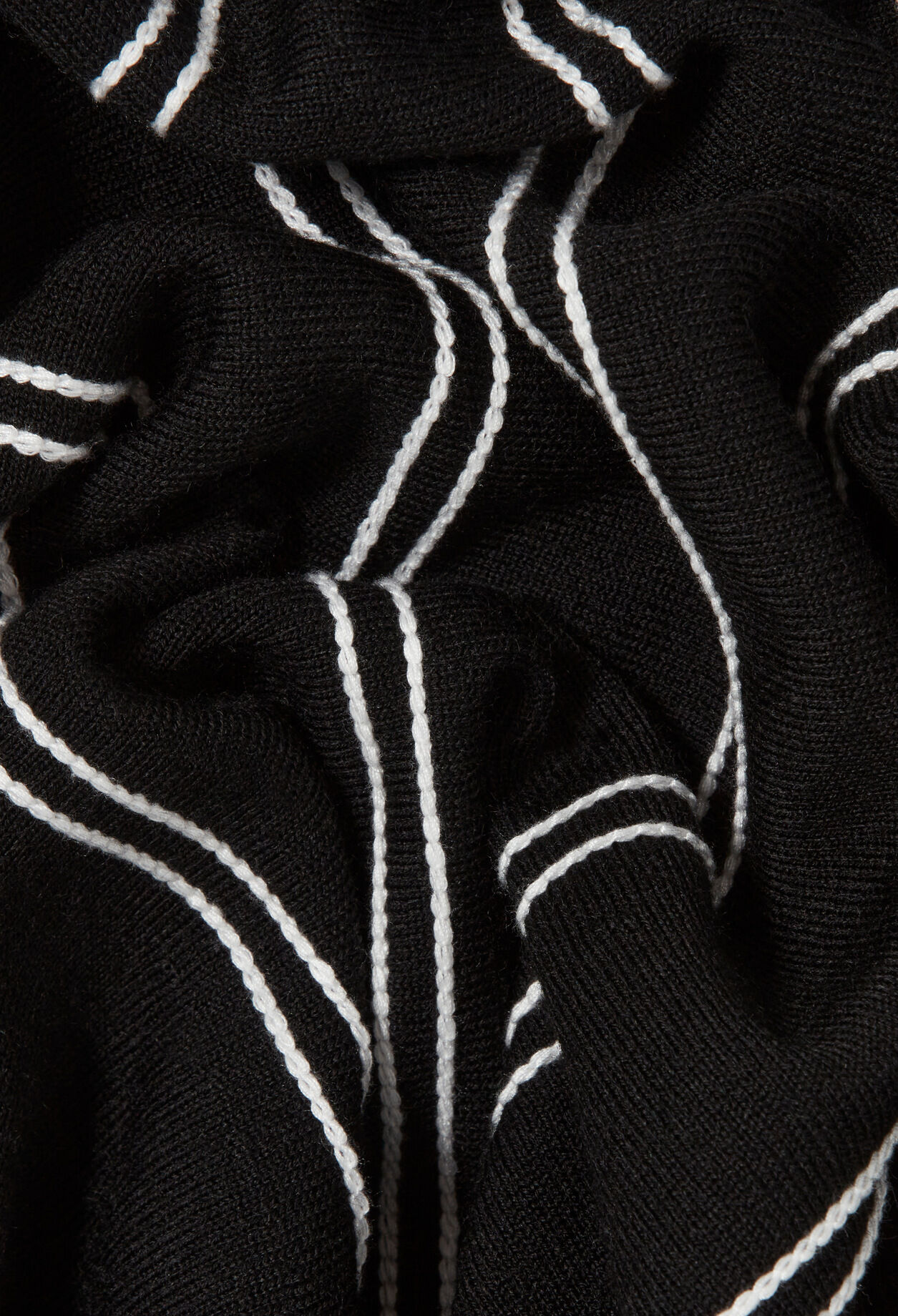 Skater-style short knit dress
