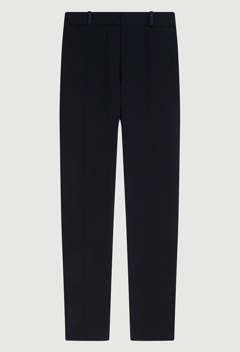 Plain coloured tailored trousers