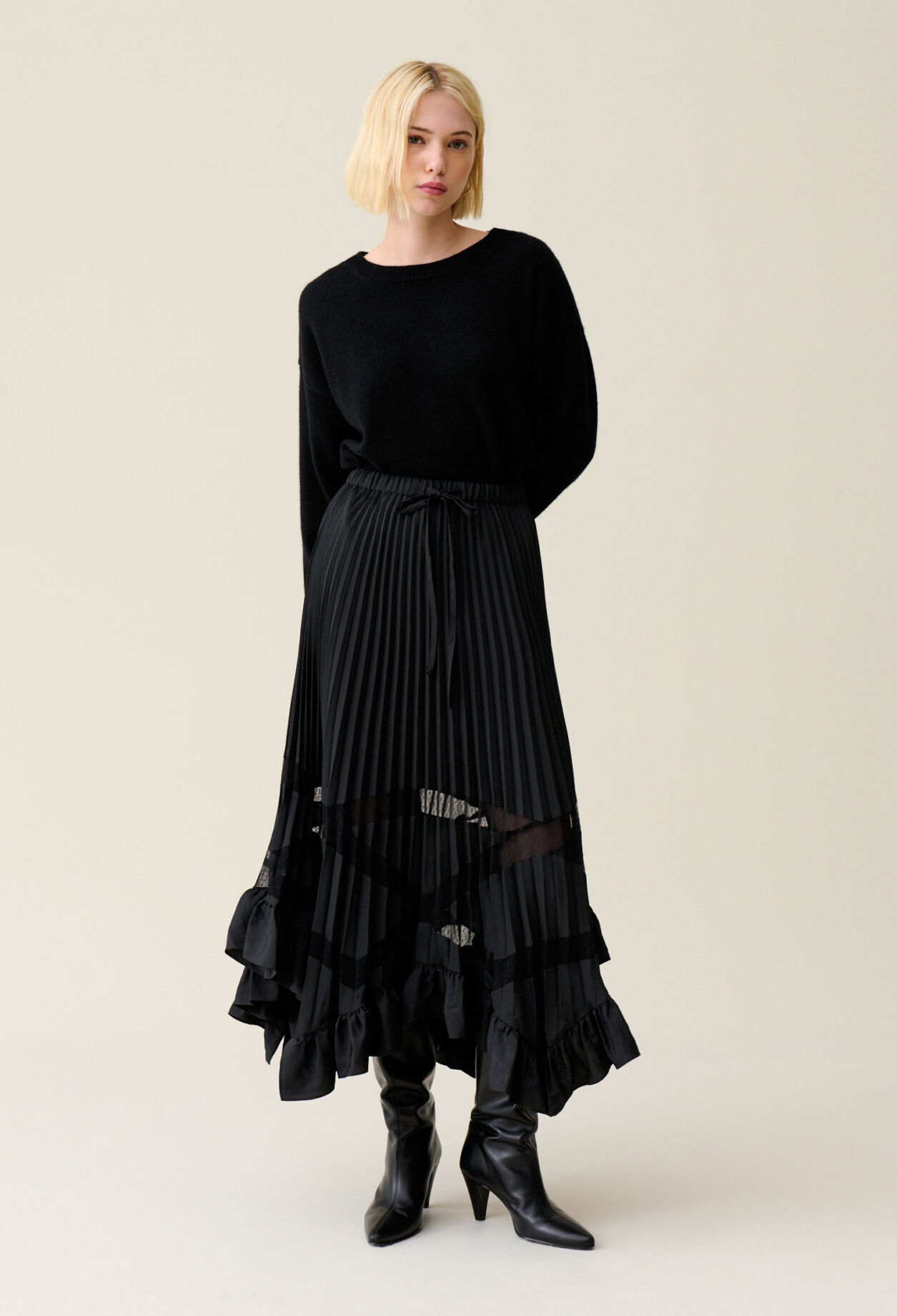 Claudie pierlot jupe plissee shop