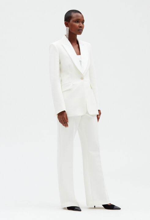 White suit jacket