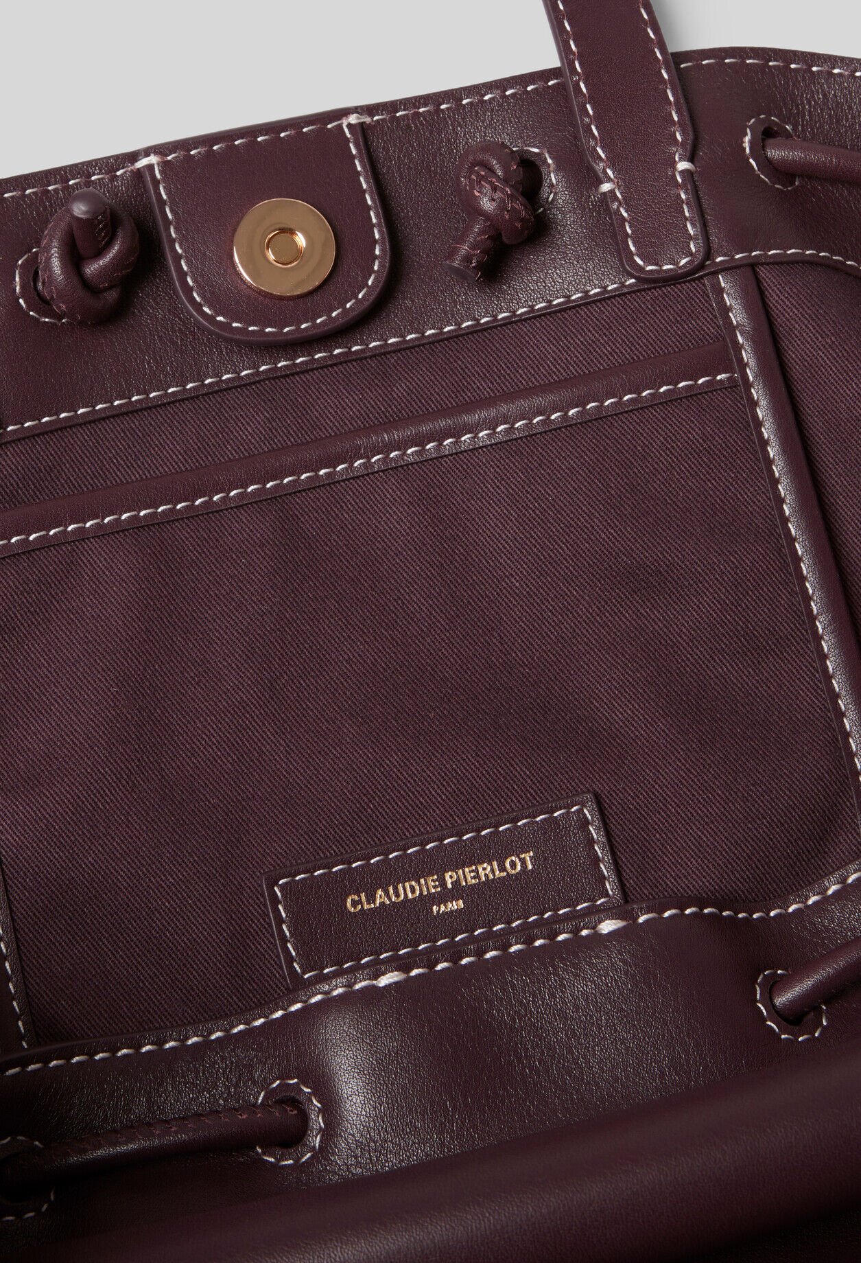 Sleek Leather Tote Bag