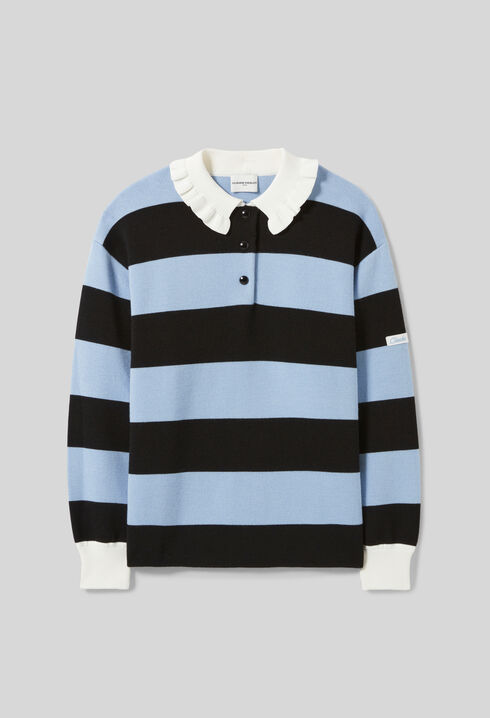 Striped Polo Jumper