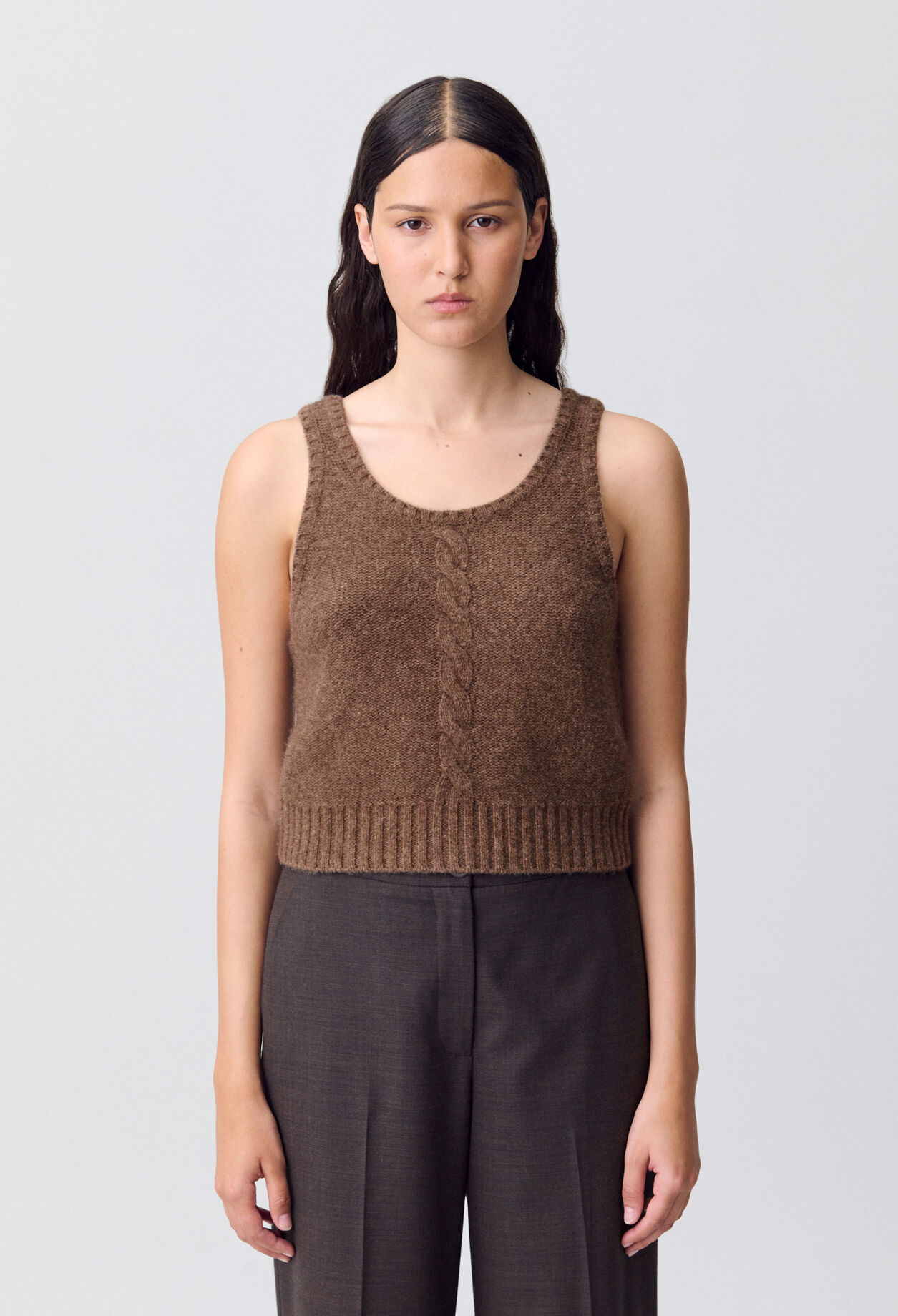 Fine knit top