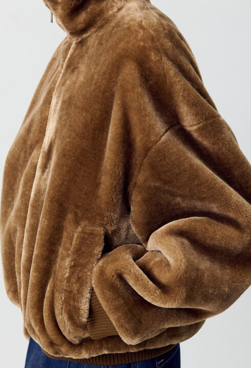 Faux Fur Coat