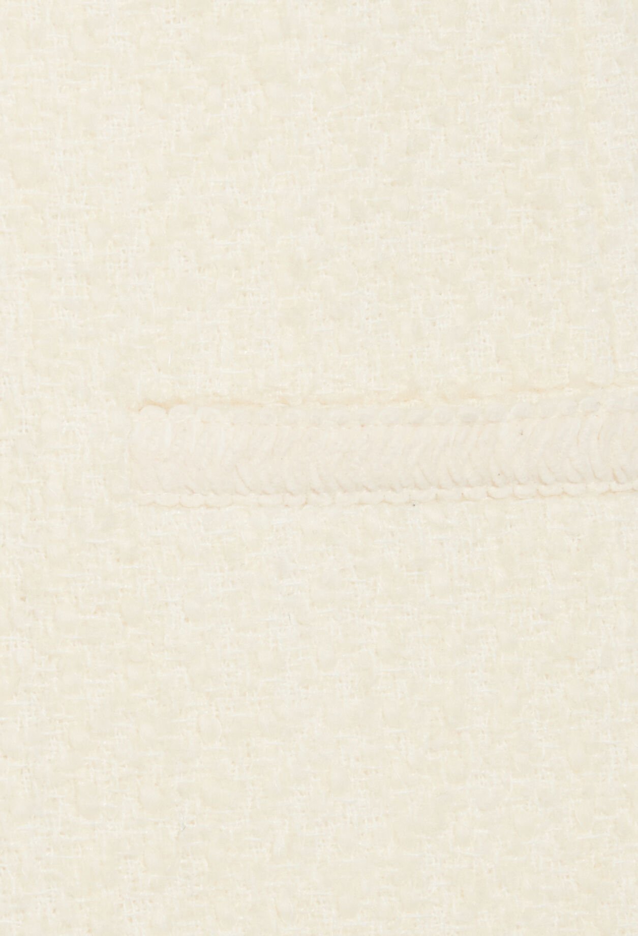 Ivory tweed short dress