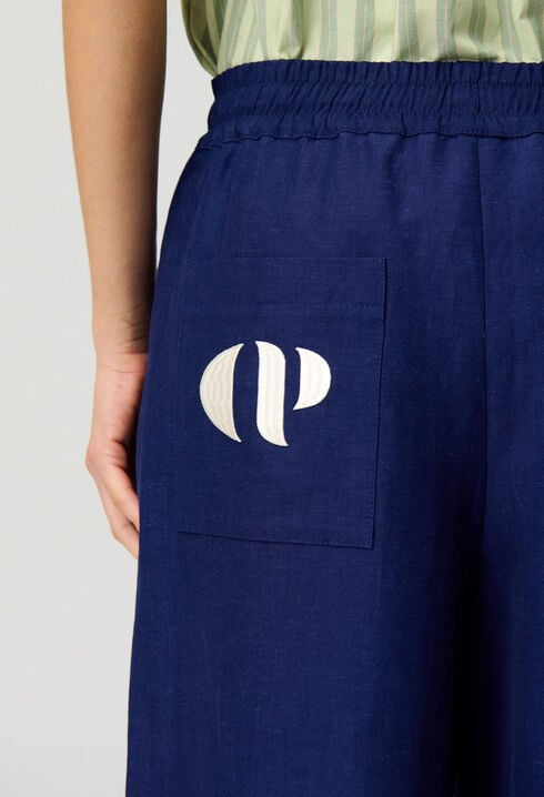 Wide Lightweight Trousers