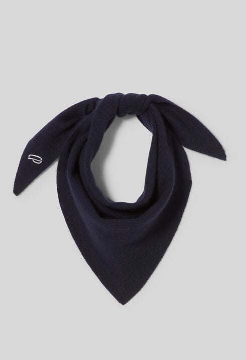 Wool and cashmere scarf