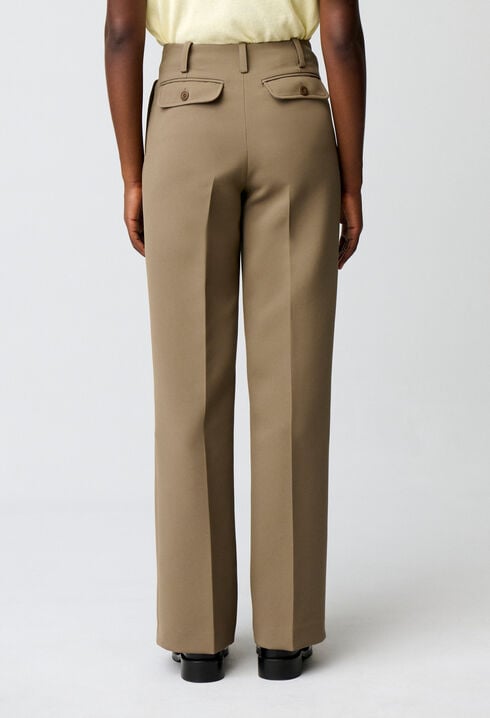 Straight-leg trousers