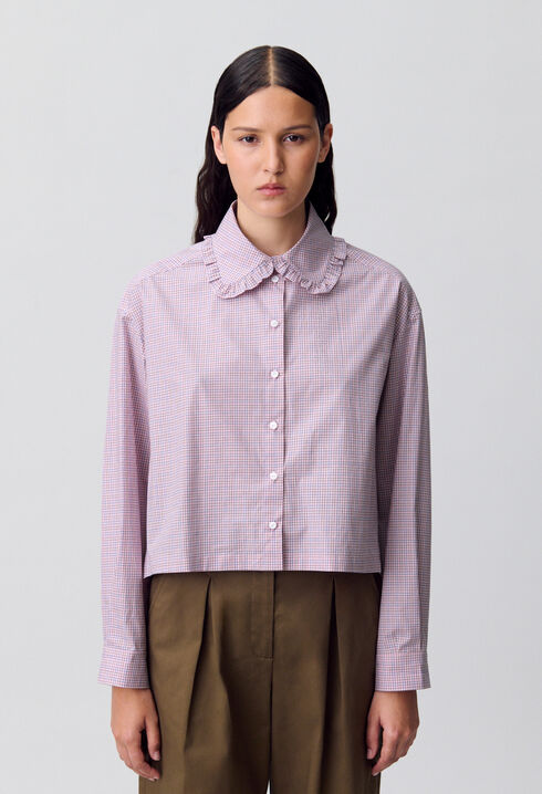 Checked Poplin Shirt
