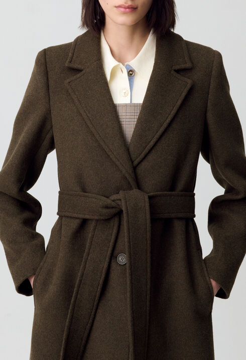 Long wool coat