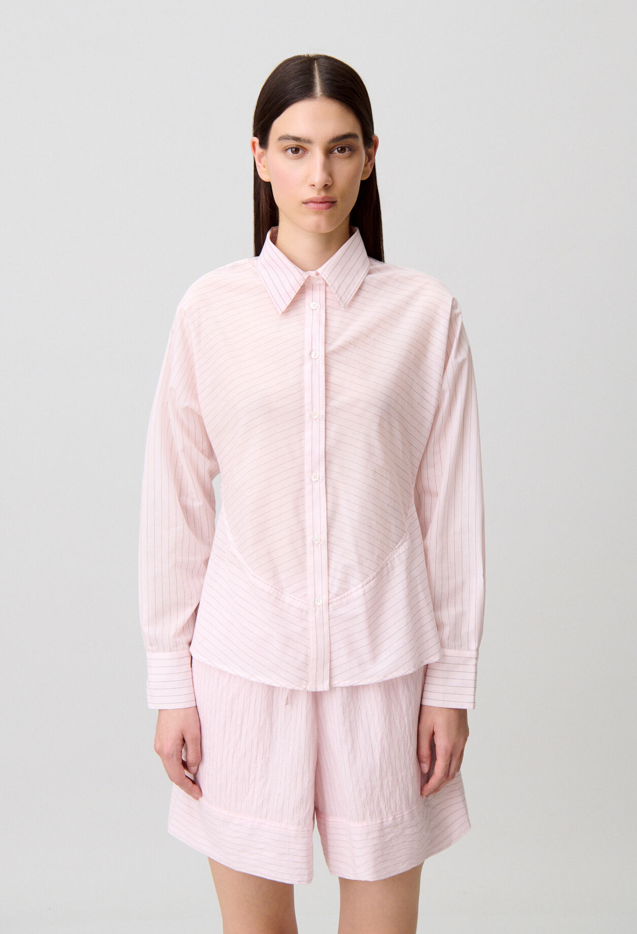 Ruffled back shirt for women | Claudie Pierlot