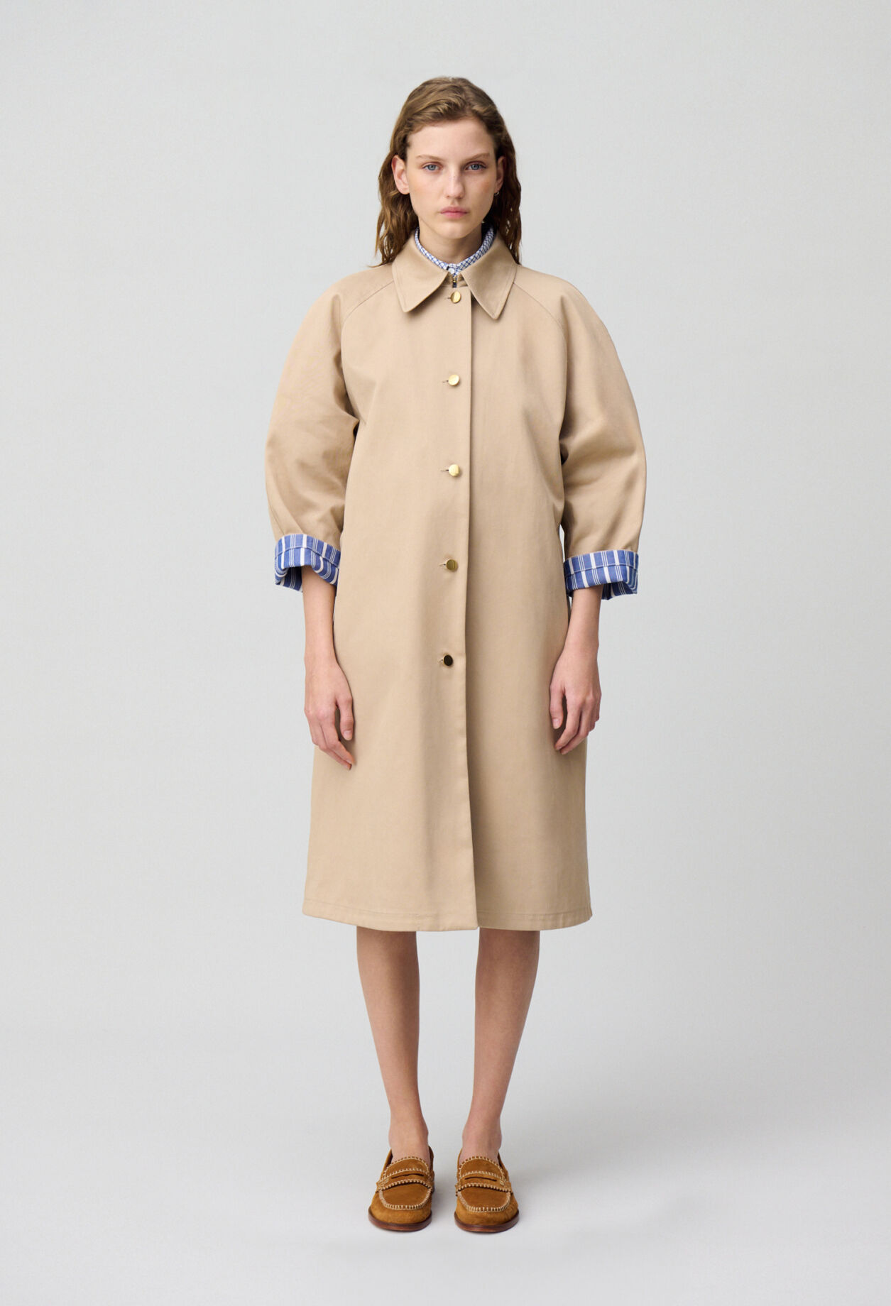Straight mid-length trench for women | Claudie Pierlot