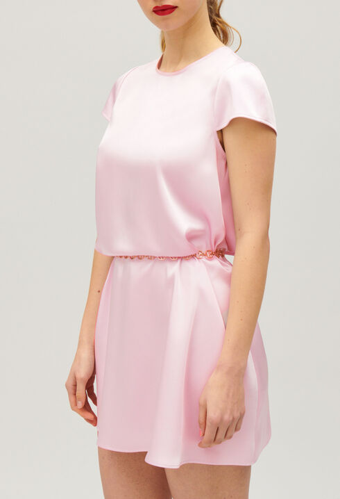 Short flowing babydoll dress