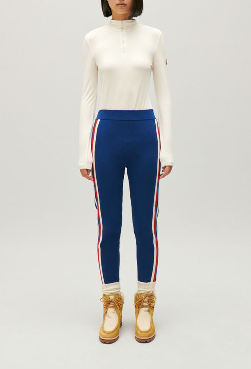 Woven leggings