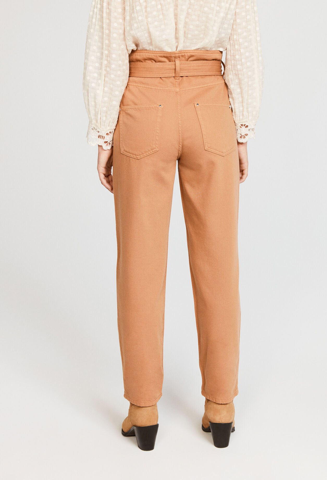 Ecowash carrot cut trousers