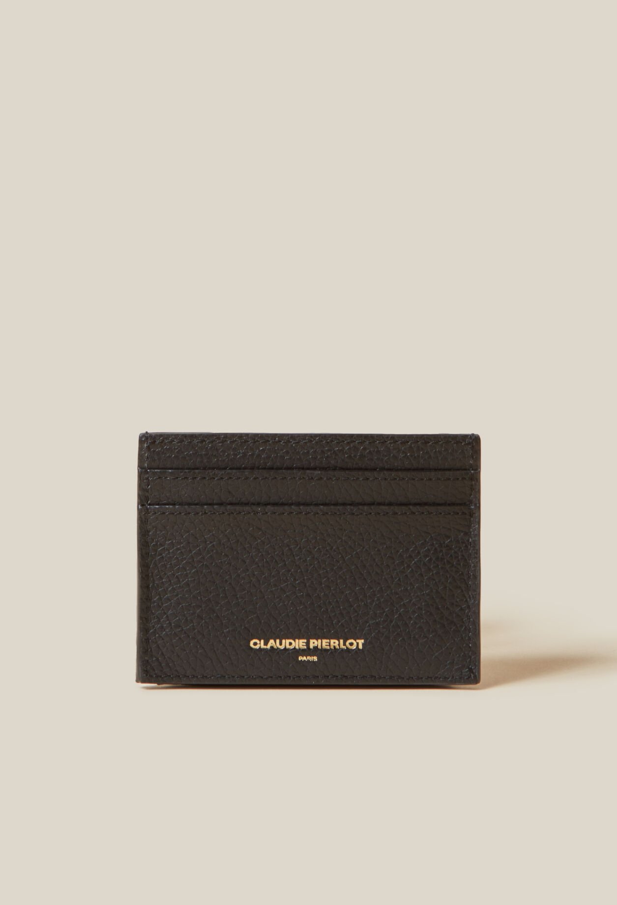 Grained Leather Anouck Card Holder