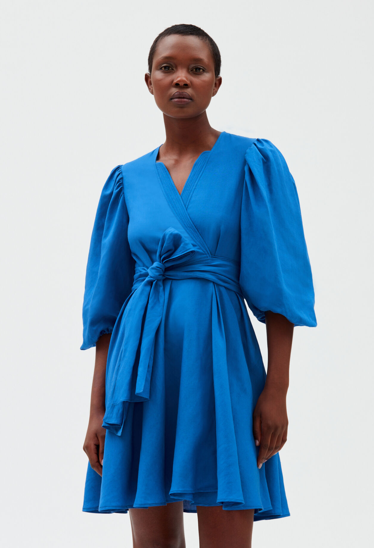 Short wraparound dress for women Claudie Pierlot
