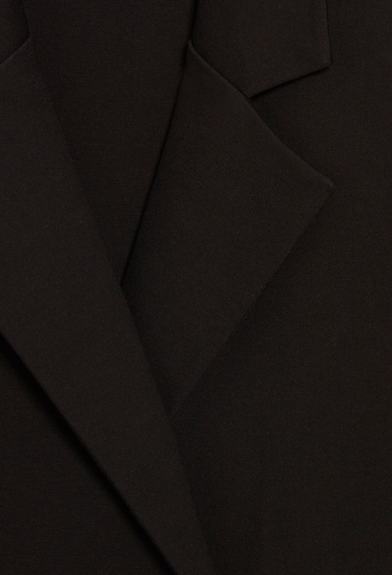 Black oversized suit jacket