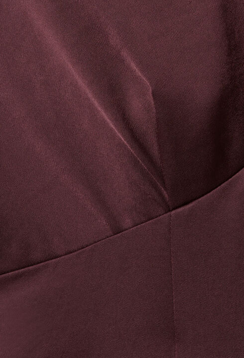 Fluid satin jumpsuit