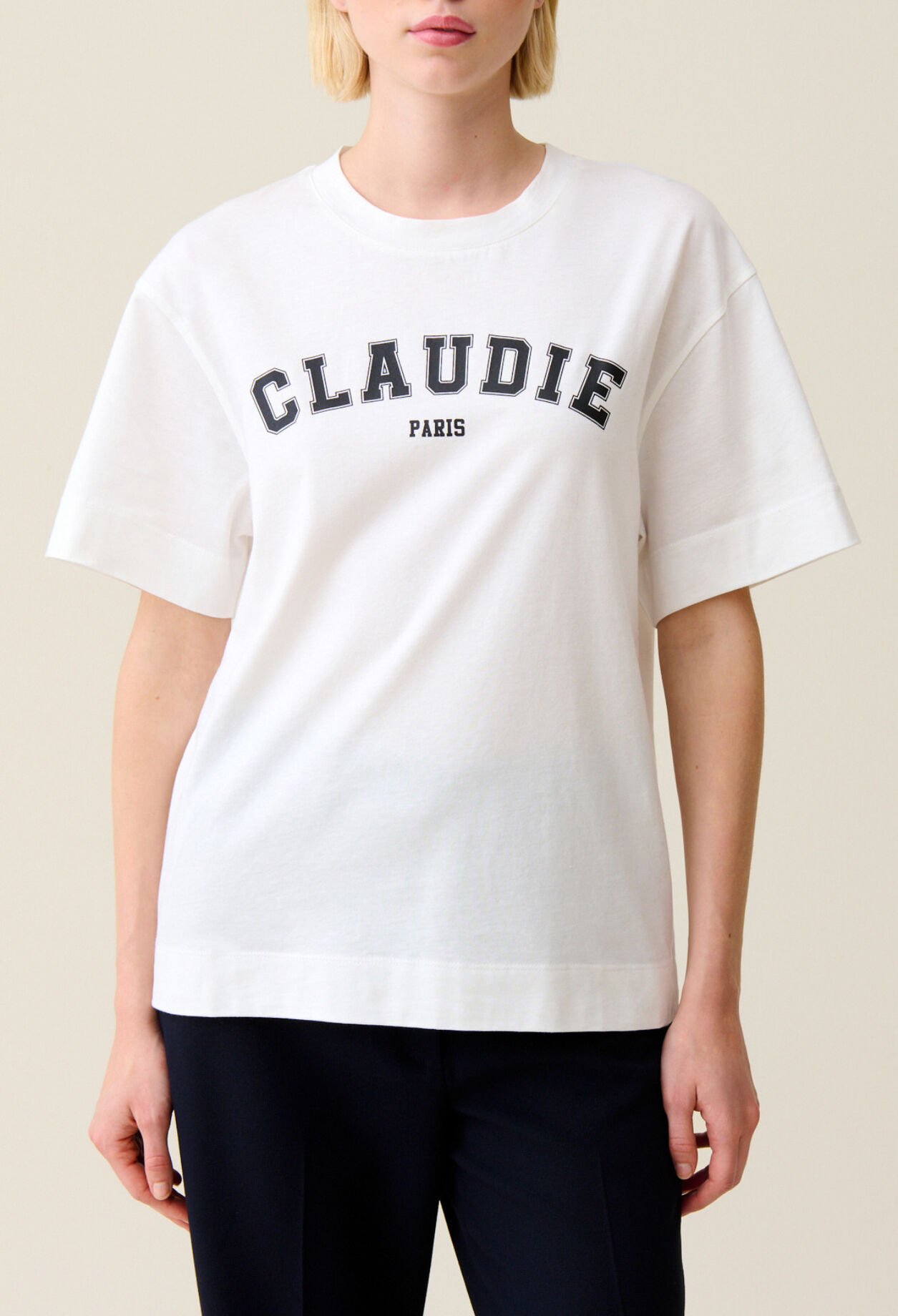 Claudie Paris short-sleeved T-shirt