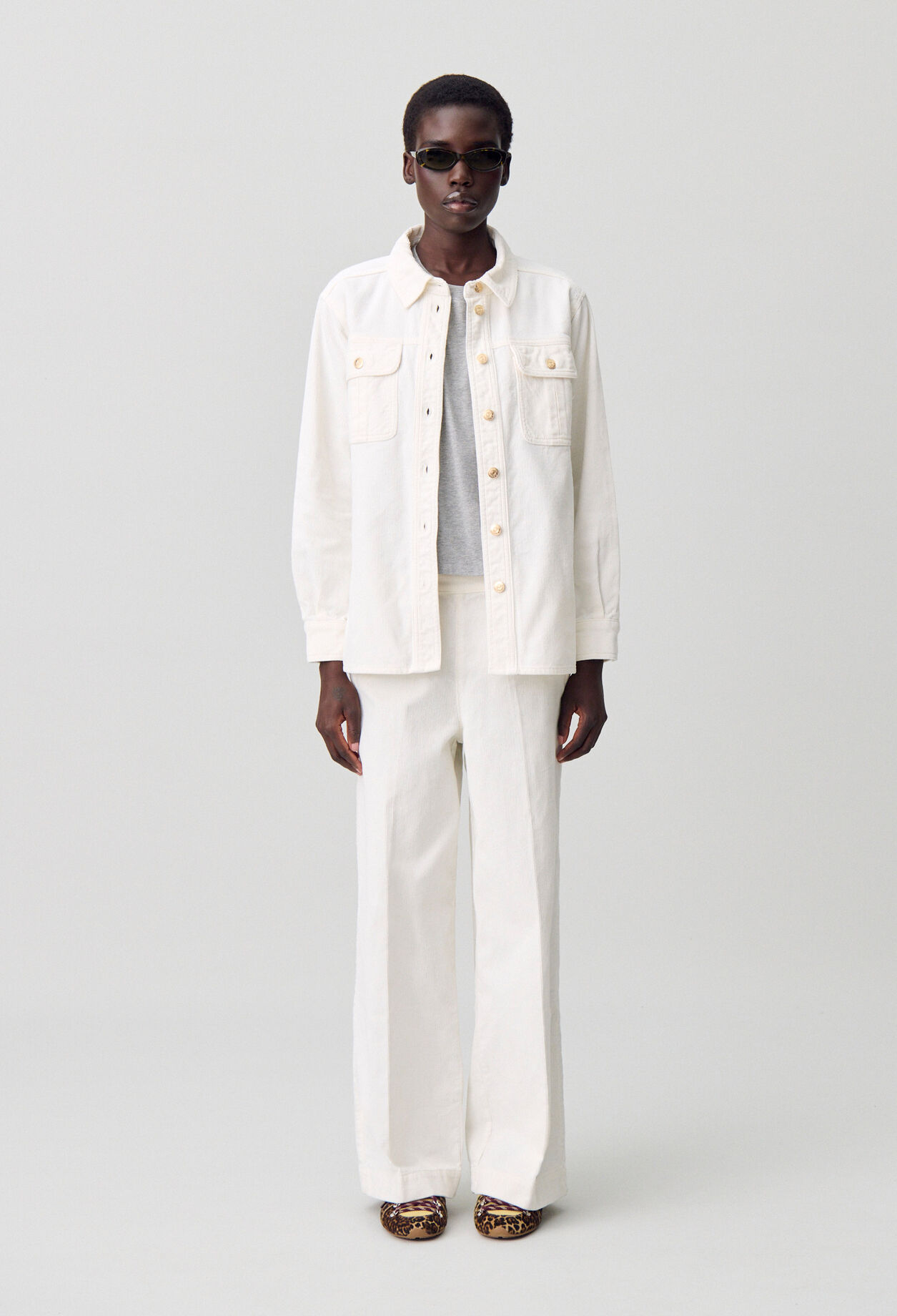 CLAUDIE PIERLOT クローディピエルロ ブラウス シャツ パール CLAUDIE PIERLOT ブラウス 36 - メルカリ