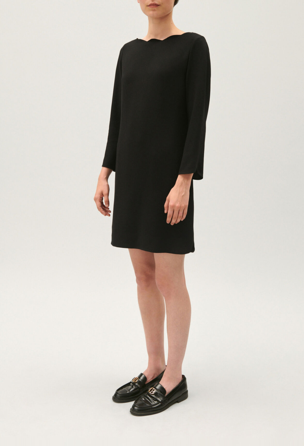Short black dress