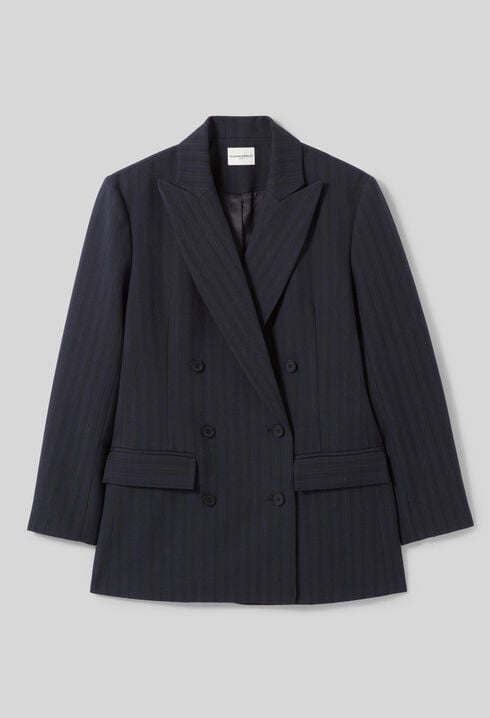 Double-breasted tailored jacket