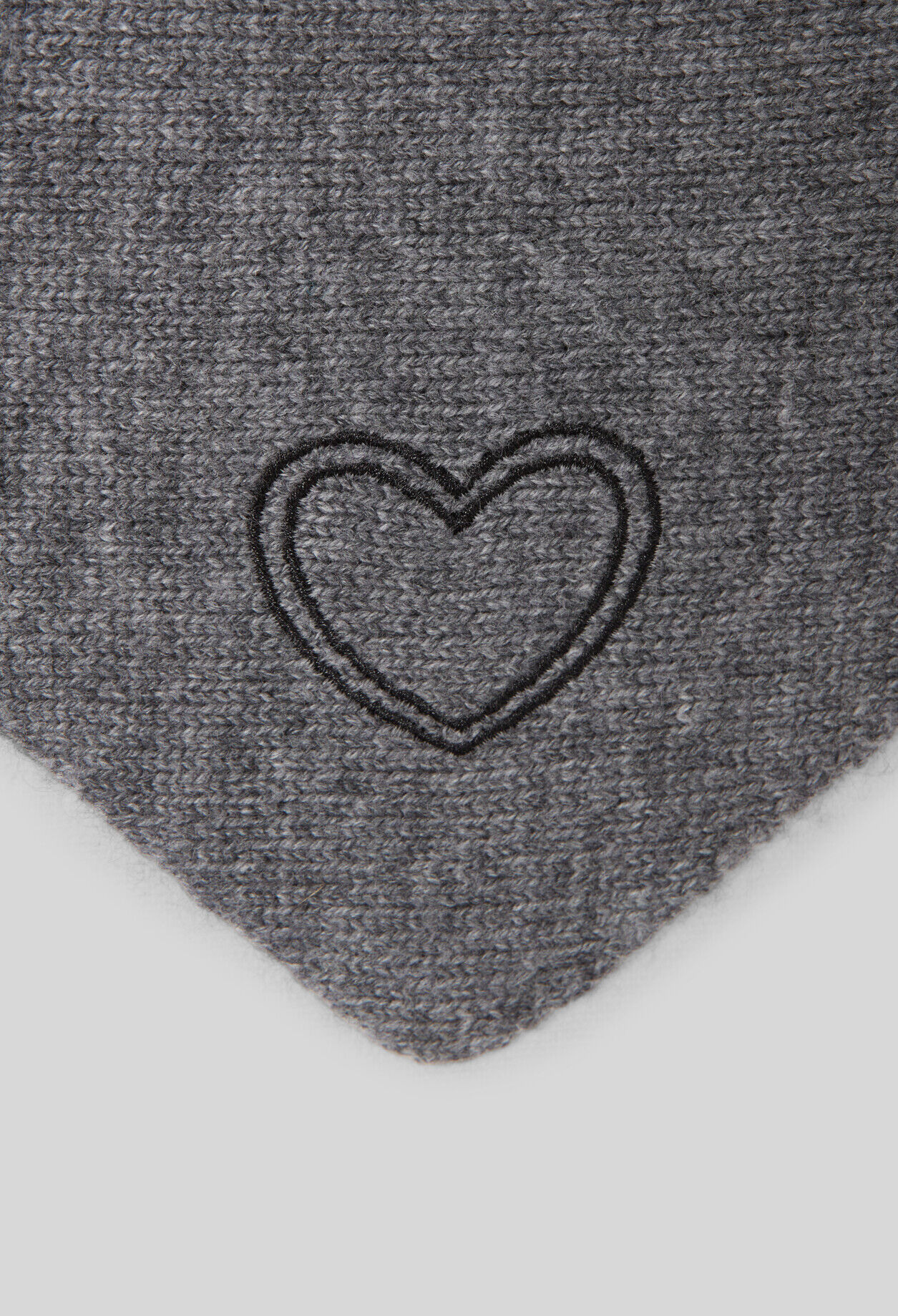 Wool and cashmere scarf