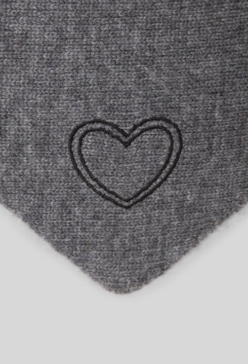 Wool and cashmere scarf