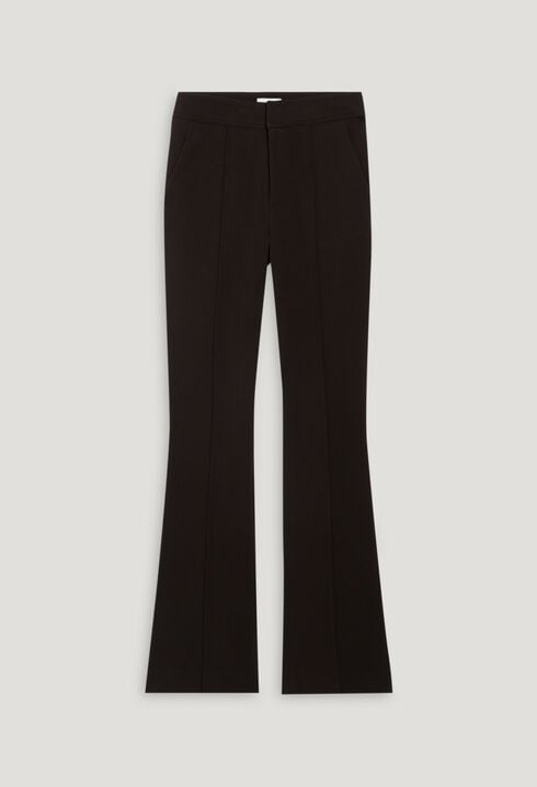 Black suit trousers