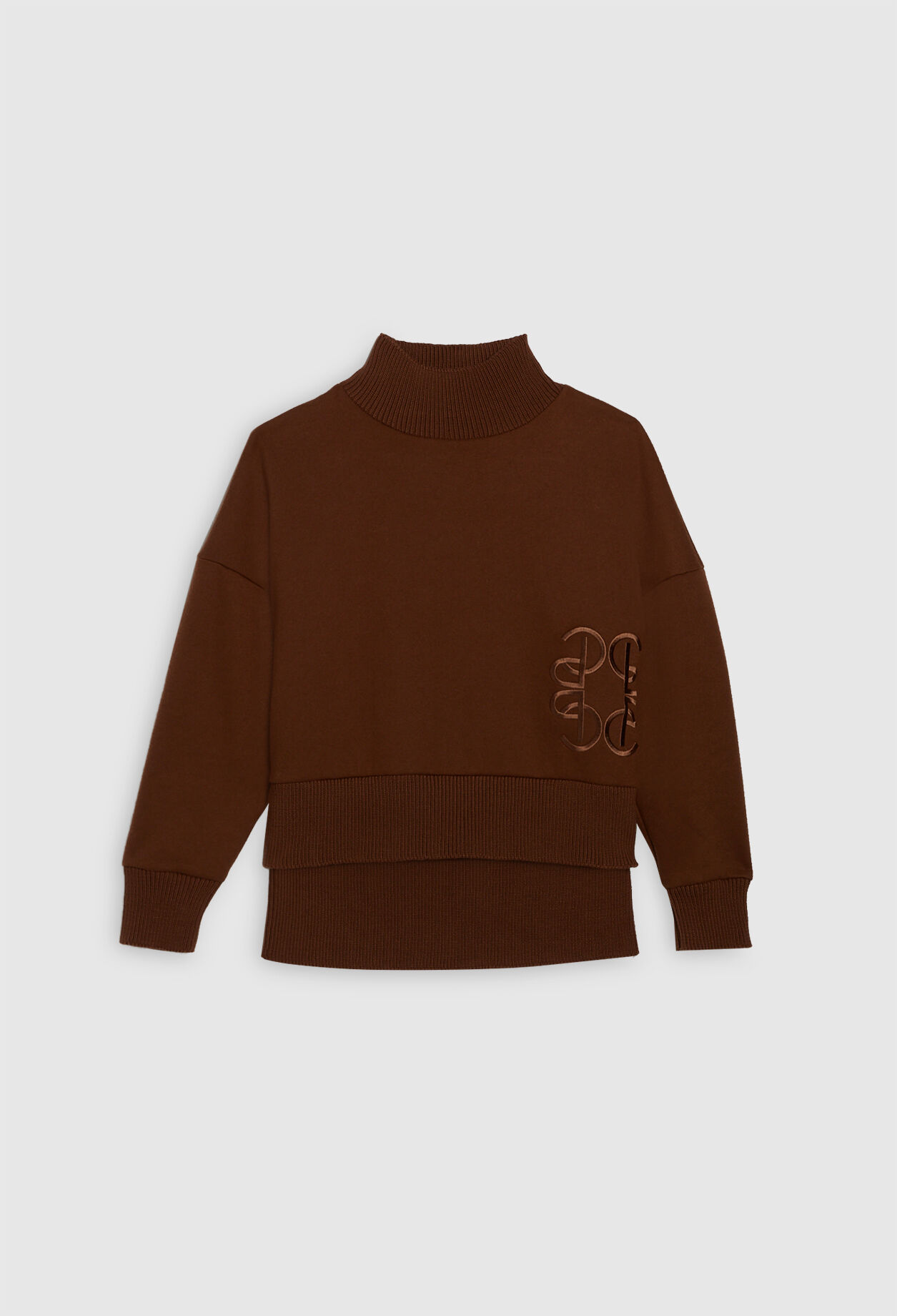 Embroidered sweatshirt