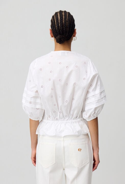 Embroidered Stretch Shirt