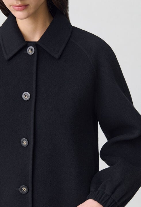 Short Shirt Collar Jacket