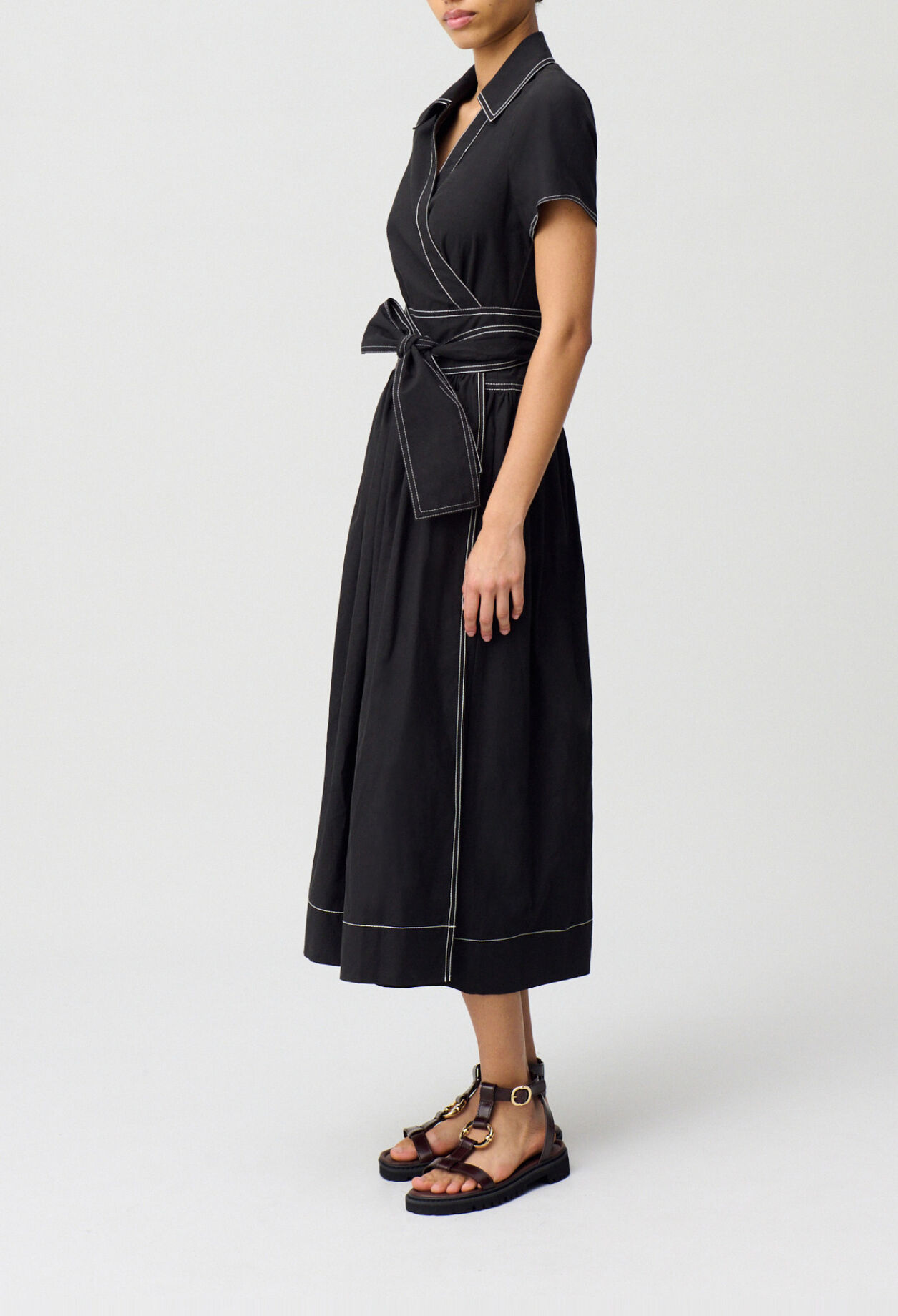 Belted Maxi Dress